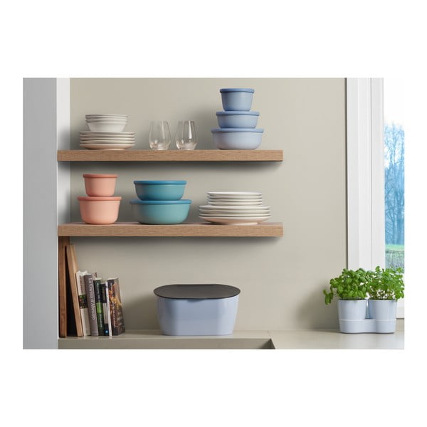 Plastmasas puķu pods garšaugiem/pašlaistošs ø 13,5 cm Hydro Herbs – Mepal-image-1