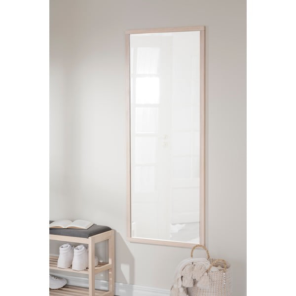 Dabīga toņa ozola masīvkoka apavu plaukts ar soliņu Confetti – Rowico-image-1