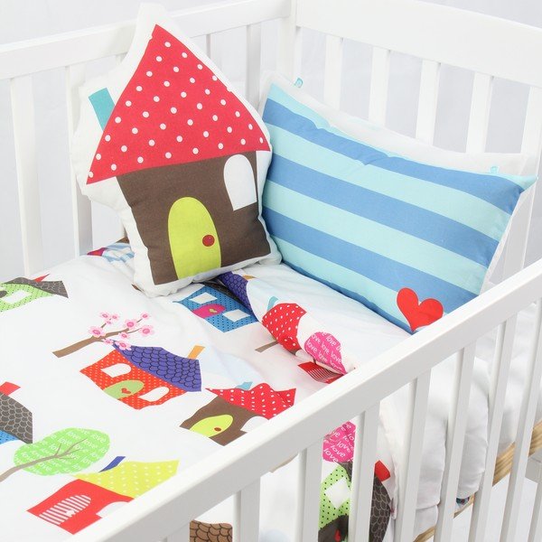 Segas pārvalks un spilvena pārvalks Mr. Fox Happy Homes, 100 x 120 cm-image-3