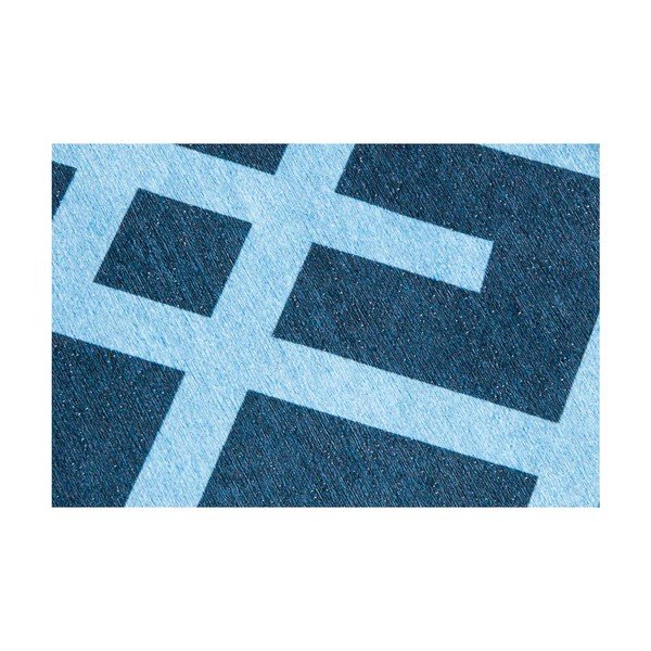 Ļoti izturīgs virtuves paklājs Webtappeti Labyrinth Blue, 130 x 190 cm-image-3