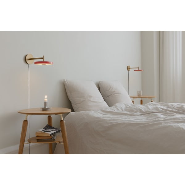 Rozā LED sienas lampa ar regulējamu spilgtumu ø 15 cm Asteria Wall Short – UMAGE-image-1