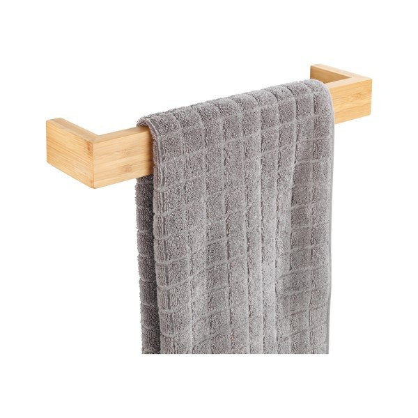 Bambusa sienas dvieļu turētājs Wenko Light, platums 40 cm-image-1