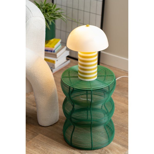 Metāla apaļš sānu galdiņš ø 30 cm Cuerda Onda – Leitmotiv-image-1