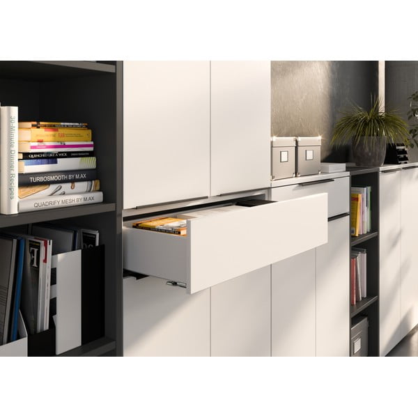 Balts drēbju skapis 81x197 cm Mailand – Germania-image-1