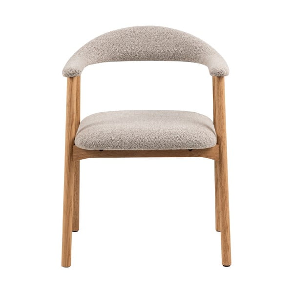 Bēšs/dabīga toņa pusdienu krēsls Addi – Actona-image-4