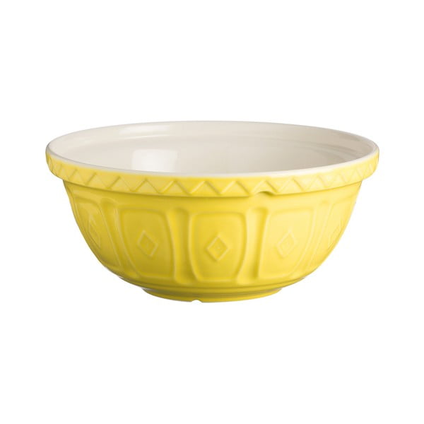 Dzeltena keramikas bļoda Mason Cash maisīšanai, ⌀ 24 cm