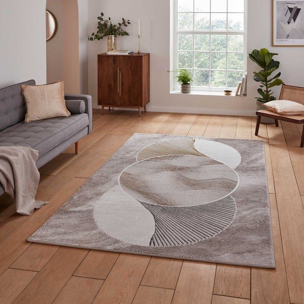 Bēšs paklājs 120x170 cm Creation – Think Rugs-image-1