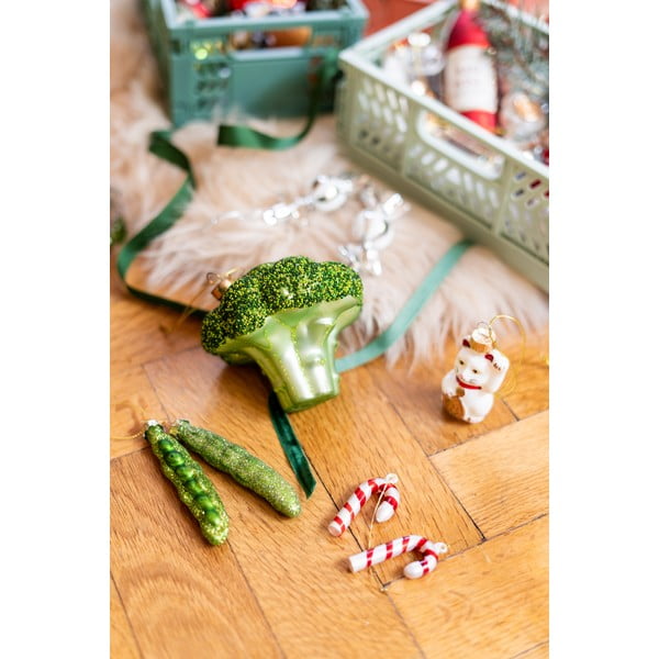 Stikla Ziemassvētku eglītes rotājumi (4 gab.) Candy Cane – Sass & Belle-image-4