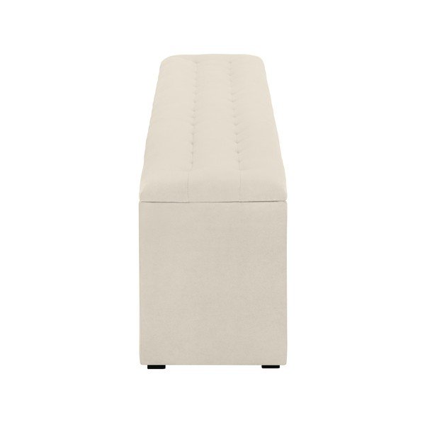 Krēmkrāsas osmanu ar uzglabāšanas vietu Windsor & Co Sofas Nova, 200 x 47 cm-image-4