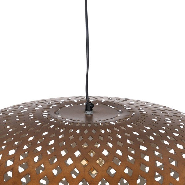 Zelta krāsas piekaramā lampa ar metāla abažūru ø 56 cm – Ixia-image-4