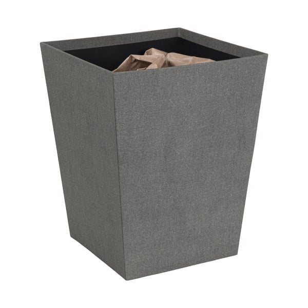 Pelēka atkritumu tvertne Sofia Canvas Paper Laminate – Bigso-image-4
