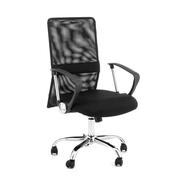 Melns biroja krēsls Classic – Tomasucci