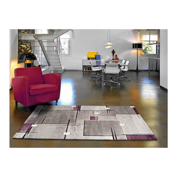 Pelēks un violets paklājs Universal Detroit, 120 x 170 cm-image-1
