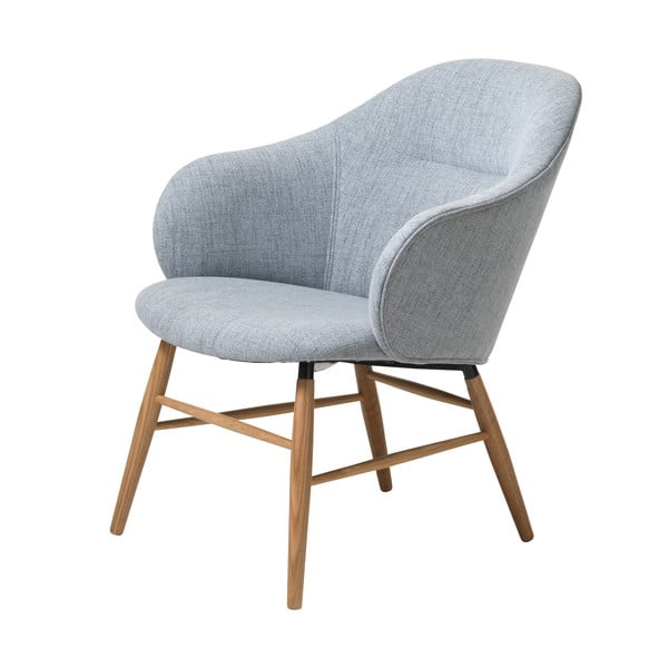 Pelēks atpūtas krēsls Unique Furniture Teno