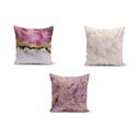 3 spilvendrānu komplekts Pinkie Cassie Minimalist Cushion Covers, 45 x 45 cm