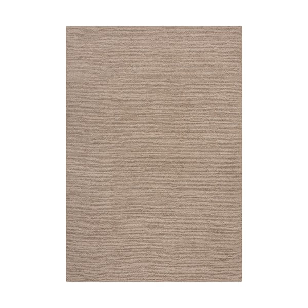 Bēšs ar rokām darināts vilnas paklājs 120x170 cm Harris Boucle – Flair Rugs