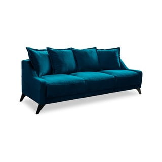 Zilganzaļš samta dīvāns Miuform Royal Rose