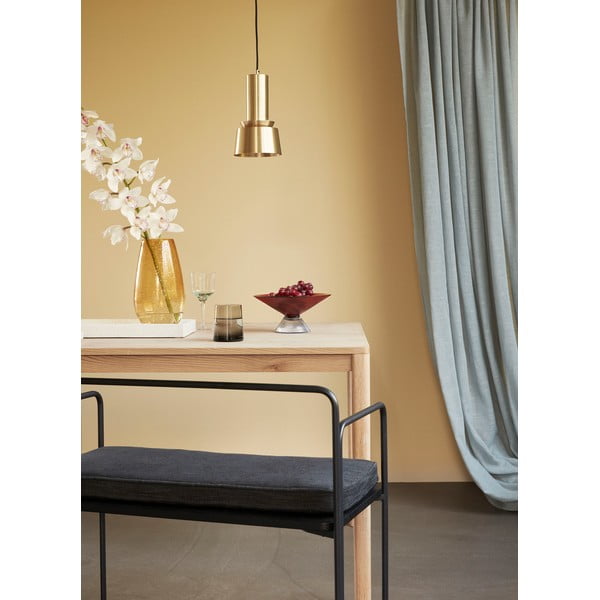 Ar rokām darināta stikla vāze Glow – Hübsch-image-1