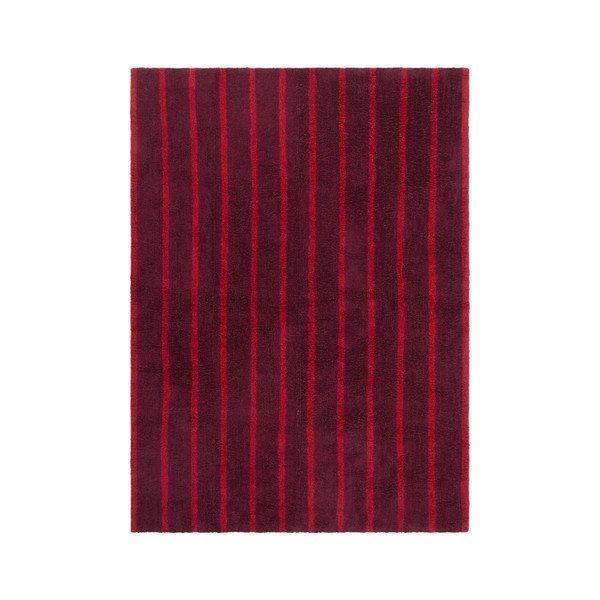 Sarkans/bordo kokvilnas paklājs 170x240 cm Mika – Jotex