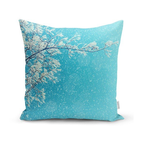 4 dekoratīvo spilvendrānu komplekts Minimalist Cushion Covers Winter Flowers, 45 x 45 cm-image-2