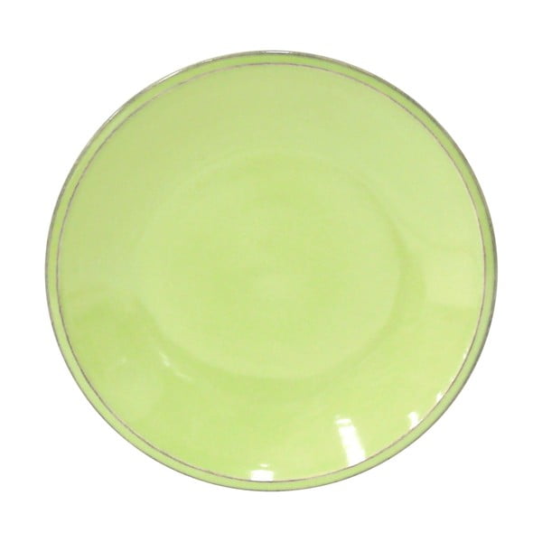 Zaļš keramikas šķīvis Costa Nova Friso, ⌀ 28 cm