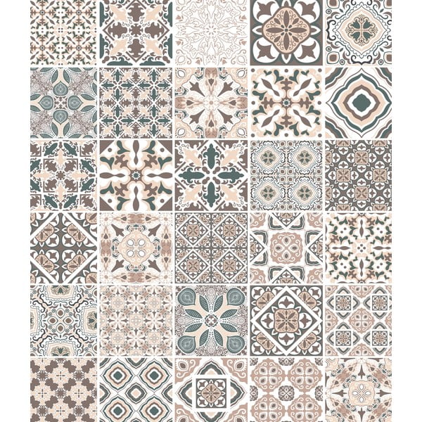 Stikla sienas aizsargplāksne plītij Wenko Splashback Tile-image-3