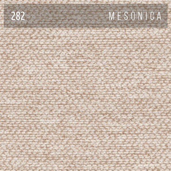 Krēmkrāsas polsterēta divvietīga gulta ar redelēm 140x200 cm Alano – MESONICA-image-3