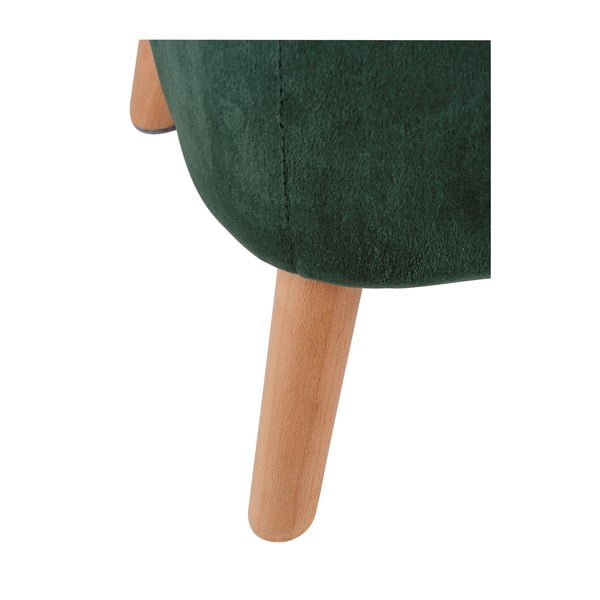 Zaļa samta taburete – Wenko-image-4