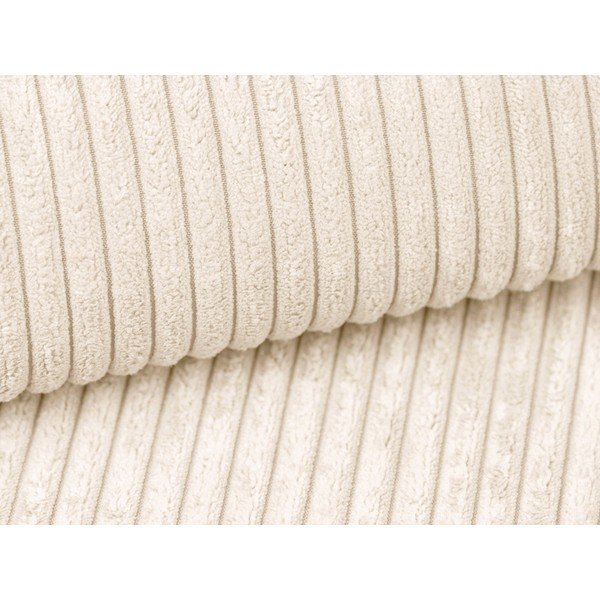 Bēšs velveta stūra dīvāns (ar kreiso stūri/ar zvilni) Campi – Cosmopolitan Design-image-4