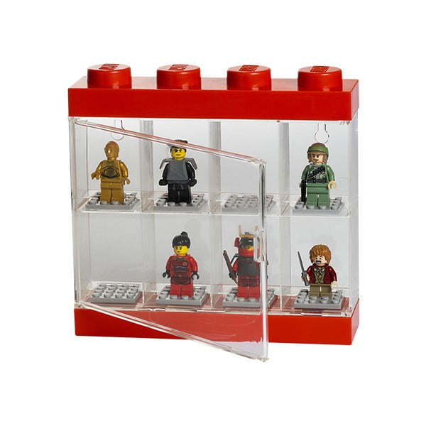 Sarkanbalts un balts kolekcionēšanas skapis 8 minifigūriņām LEGO®-image-2