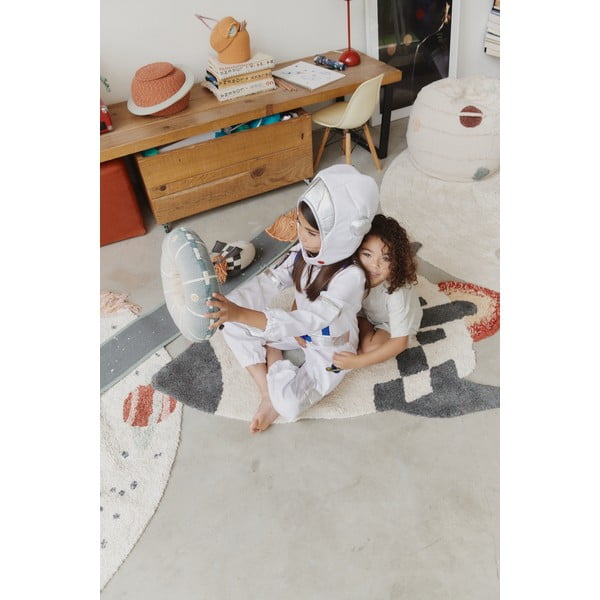 Kokvilnas bērnu rotaļu paklājs 85x135 cm Rocket – Lorena Canals-image-4