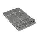 Pelēks vilnas pleds LANZARETTI Premium, 140 x 200 cm