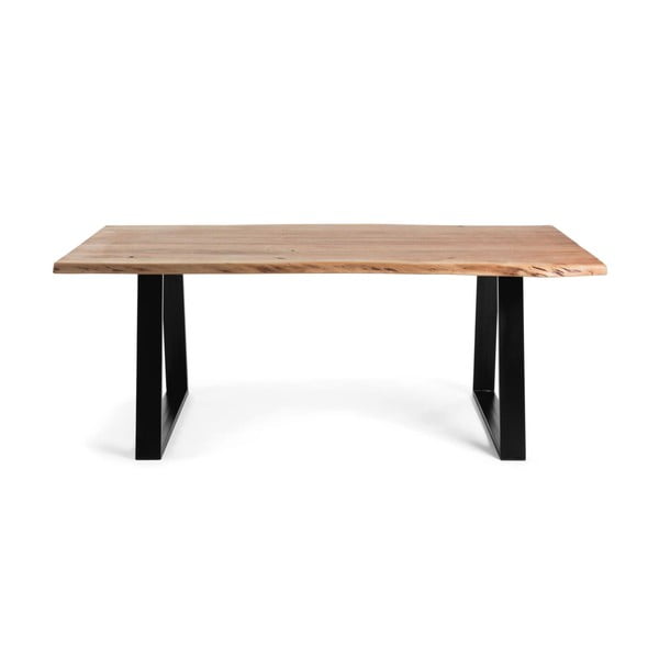 Ēdamgalds ar akācijas koka galda virsmu 97,5x200 cm Alaia – Kave Home-image-2
