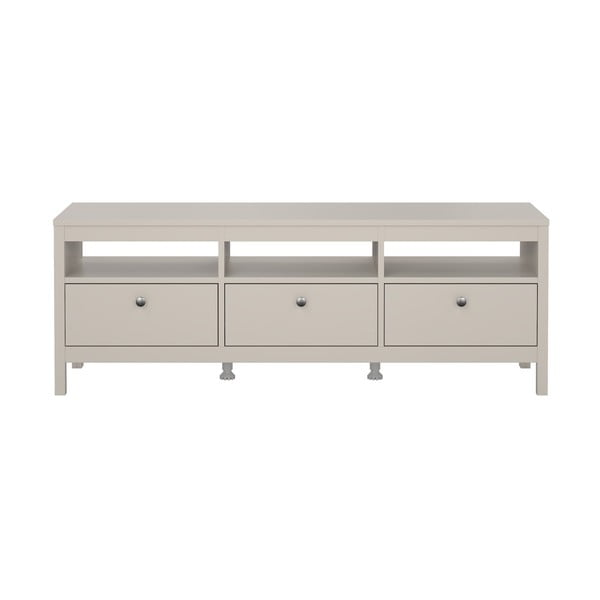 Pelēkbēšs TV galdiņš 151x54x38 cm Madrid – Tvilum-image-2