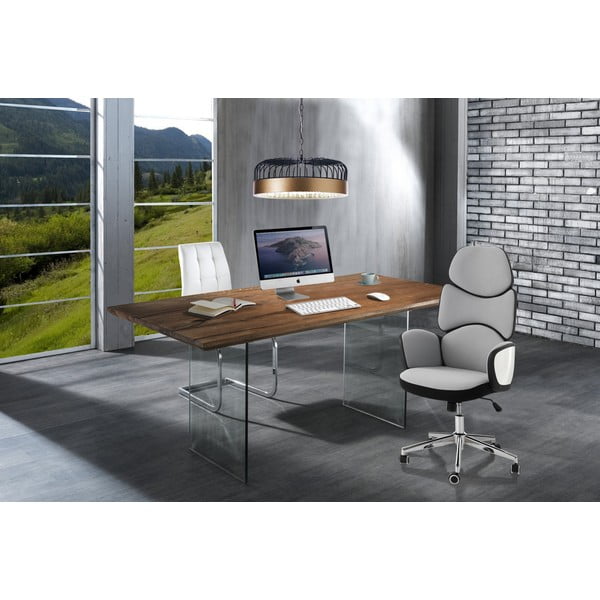 Ēdamgalds ar ozolkoka imitācijas galda virsmu 180x90 cm Float – Tomasucci-image-2