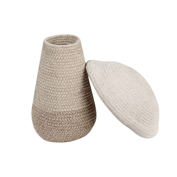 Bēšs tekstila bērnu rotaļlietu grozs ø 23x27 cm Mushroom – Lorena Canals-image-4