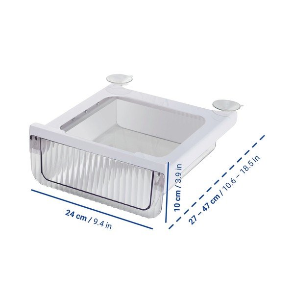 Plastmasas ledusskapja organizators 27x24 cm Kira – Wenko-image-1