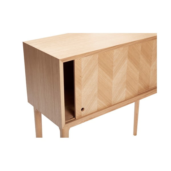 Ozolkoka kumode Hübsch Herringbone, augstums 90 cm-image-2