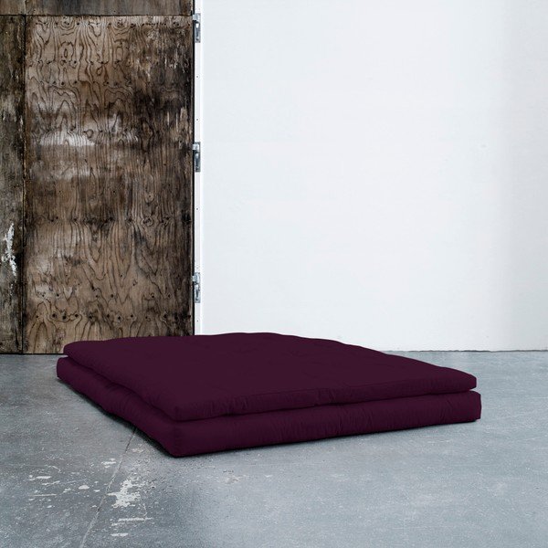 Maināms dīvāns ar ādas siksnām Karup Buckle Up Purple Plum-image-1