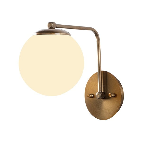 Zelta krāsas sienas lampa ø 15 cm Daisy – Opviq lights-image-2