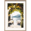 Drukāta glezna ar rāmi 50x70 cm Lemon View – Styler