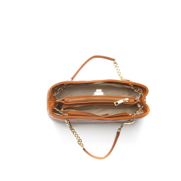 Ādas rokassoma Anna Luchini 292 Cognac-image-3