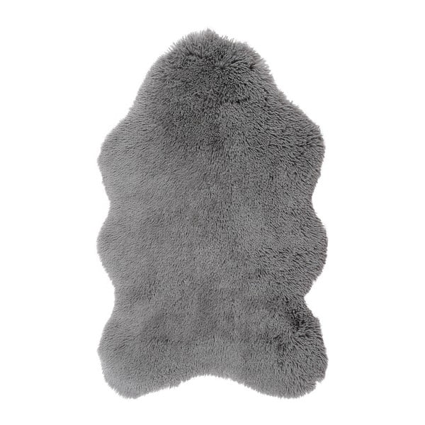 Pelēks kažokādas paklājs Ranto Soft Bear, 70 x 105 cm