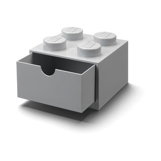 Pelēka galda kaste ar atvilktni Brick - LEGO®