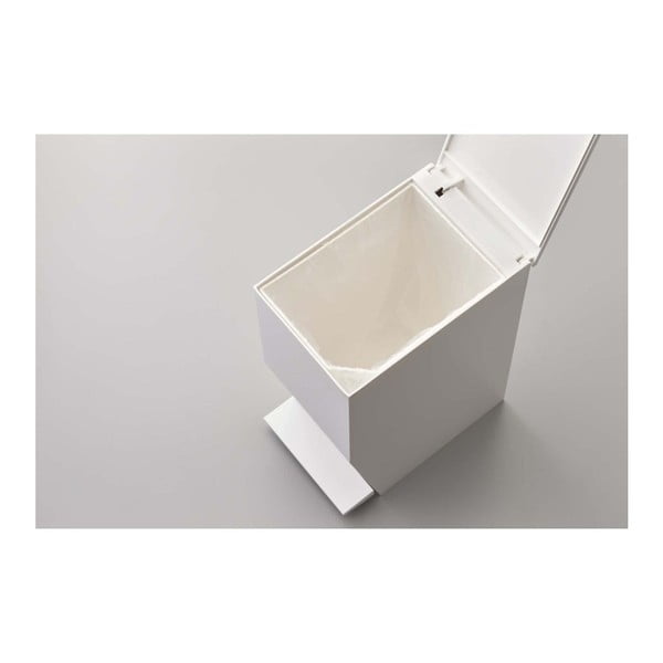 Balta plastmasas atkritumu tvertne ar pedāli 3,9 l Tower – YAMAZAKI-image-3