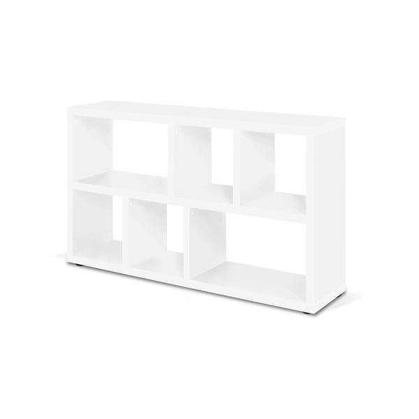 Balts grāmatplaukts 150x83 cm Berlin – TemaHome-image-2