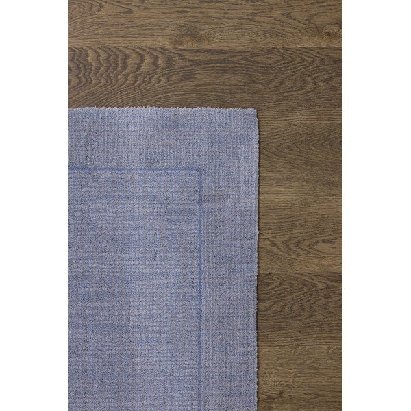 Zils vilnas paklājs 200x300 cm Linea – Agnella-image-3