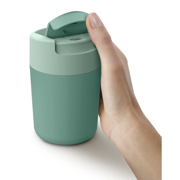 Piparmētru zaļa ceļojumu krūze 340 ml Sipp – Joseph Joseph-image-4