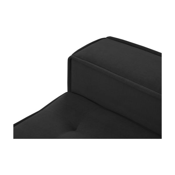 Melns dīvāns 212 cm Mike – Micadoni Home-image-4