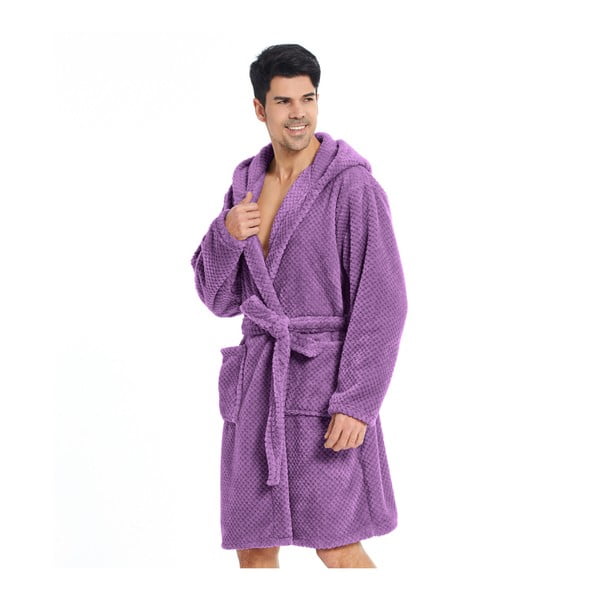 Violets unisex mikrošķiedras halāts DecoKing Sleepyhead, XXXL izmērs-image-1